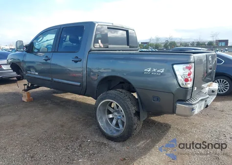 2007 Nissan Titan Le z USA, uszkodzony, nr VIN 1N6AA07B87N241694